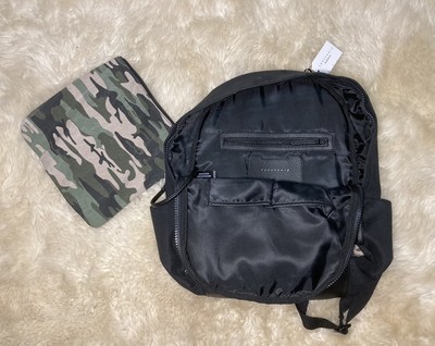 NWT Sanctuary Downtown Backpack with Pouch Camouflage Black  display picture 2