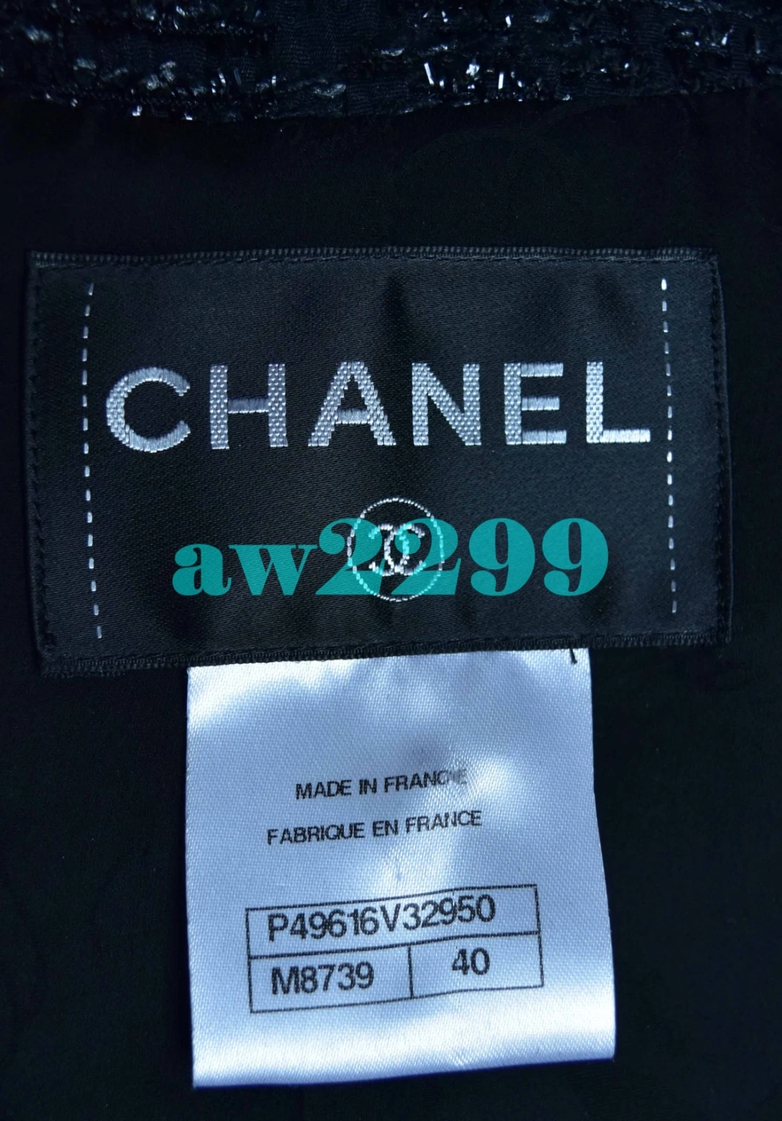 GIACCA CHANEL 14A 2014 PARIS DALLAS BORCHIE INTRECCIATA RARA IN TWEED 40 38 NUOVA