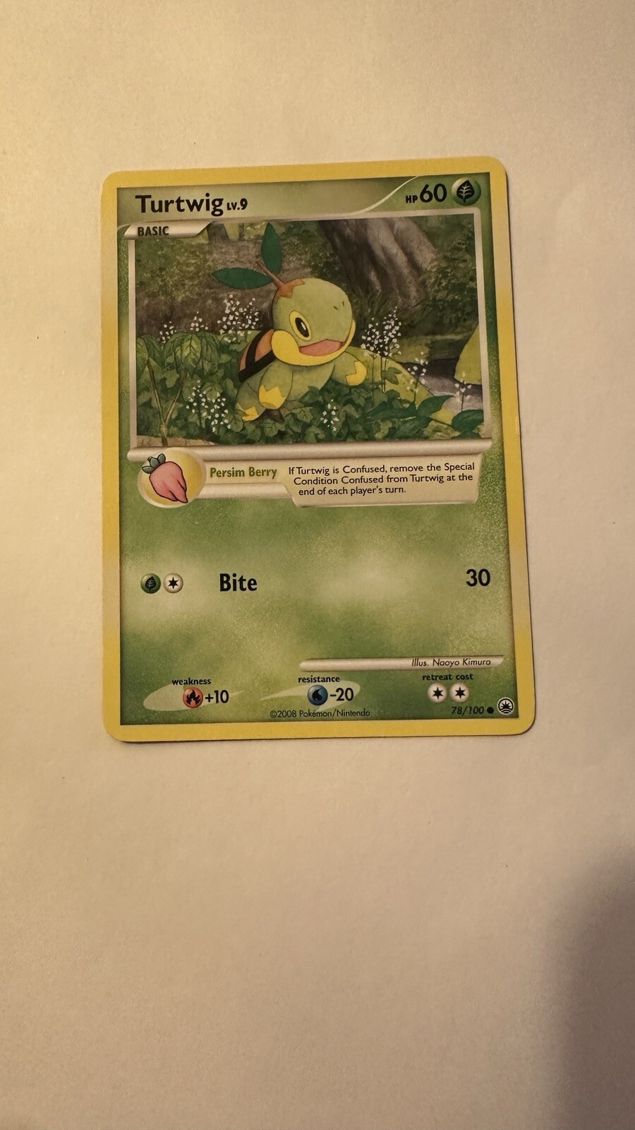 Turtwig 78/100 Majestic Dawn Regular