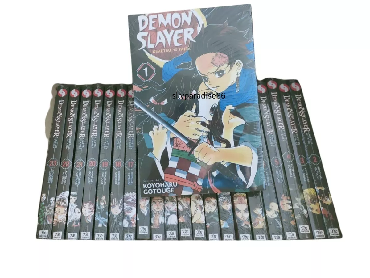 Demon slayer manga complete Box set including volume 1-23 with