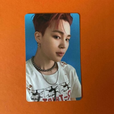 BTS JIMIN Butter Official Photo card Cream Peaches Fan club Selfie