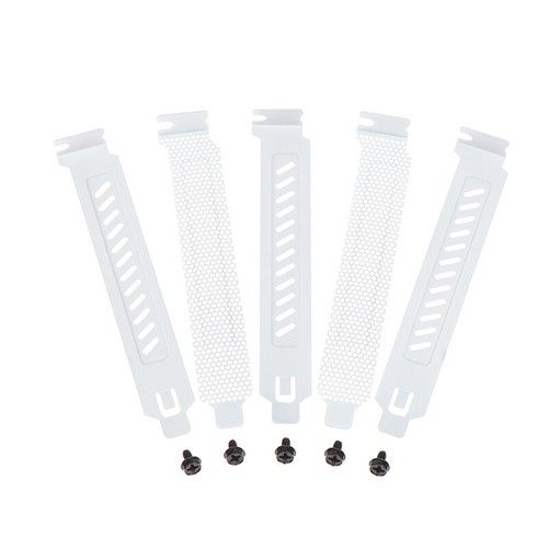 5Pcs Desktop Computer Host Chassis PCI Cooling Dust Filter PCI Slot Baffle N _ke - Afbeelding 6 van 14