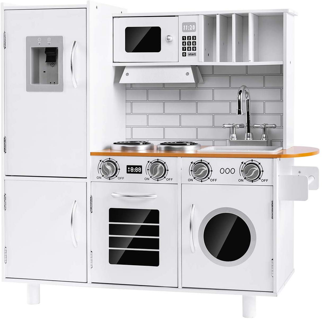 Pretend Grill Playset With Lights And Sound Kids Toys Kitchen