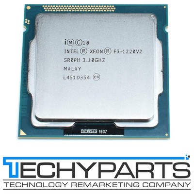 Intel Sr0ph Xeon 12v2 4 Core 3 1ghz 5gt S Dmi Socket Lga1155 Cpu Processor Ebay
