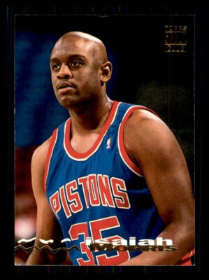 1993 Basketball Stadium Club Isaiah Morris Detroit Pistons #52 1