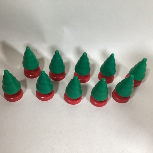 10 Plastic Trees For Trackmaster Train Track Quality Set Bundle - Picture 4 of 4