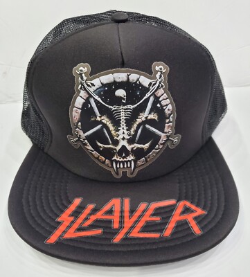 Metal Head Black Death Gothic Industrial Thrash DivineInterventio Trucker Adjust