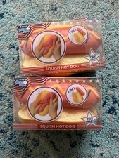 Sunny Days Squeeezy Squishy Hot Dog Lot Of 2 SHIPS FAST