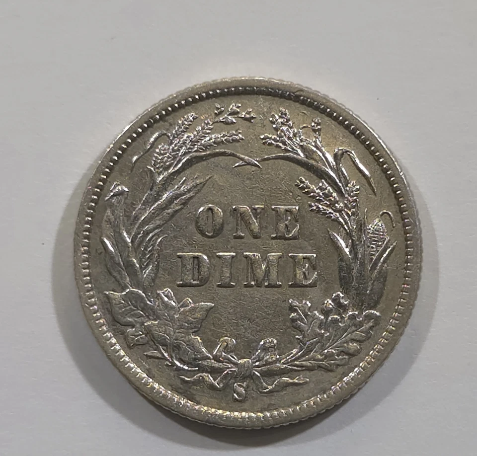 1898-S Barber Silver Dime High Grade - Image 4 of 4