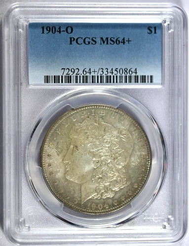 1904-O PCGS MS64+ Morgan Dollar-Toned