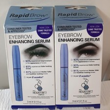 2x Rapid/Lash Eyelash  Eyebrow Enhancing Serum Enhancer Growth Conditioner 3ml 