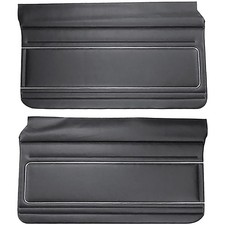 1975-76 Chevy Nova Interior Front Door Panels Custom Standard 1975-76 Chevy Nova Interior Front Door Panels Custom Standard