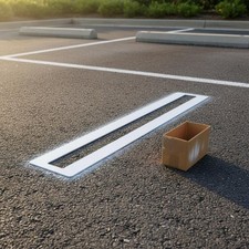 Stencil per Linee di Parcheggio Flessibile Strumento Traccialinee