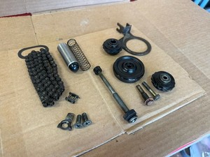 69 Honda CL125A Scrambler Timing Chain Guide Tensioner Set OEM CL125 CB125 -04