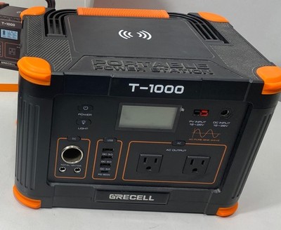 GRECELL T-1000 Portable Power Station 1000W/999Wh 