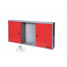 Armoire de rangement avec panneau perforé et crochets en métal - RIBIMEX PRPMRA2