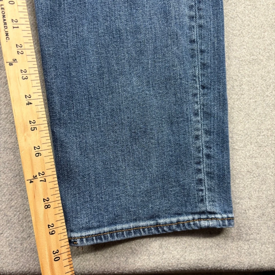 J. Jeans Crew 770 Para Hombre 34x30 Real Lavado Medio Kurabo Premium Denim Japonés Foto 3 de 4