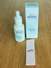 NEW Isle Of Paradise Self Tanning Drops Face  Body 30 Ml. 1.01 Oz Medium