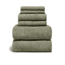 Italic Ultraplush 100 Australian Cotton Towels Standard 6 Piece Set 2 Bath