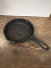 Vintage Lodge 3SK Cast Iron Skillet 6 1/2" Frying Pan Double Spout USA  #2