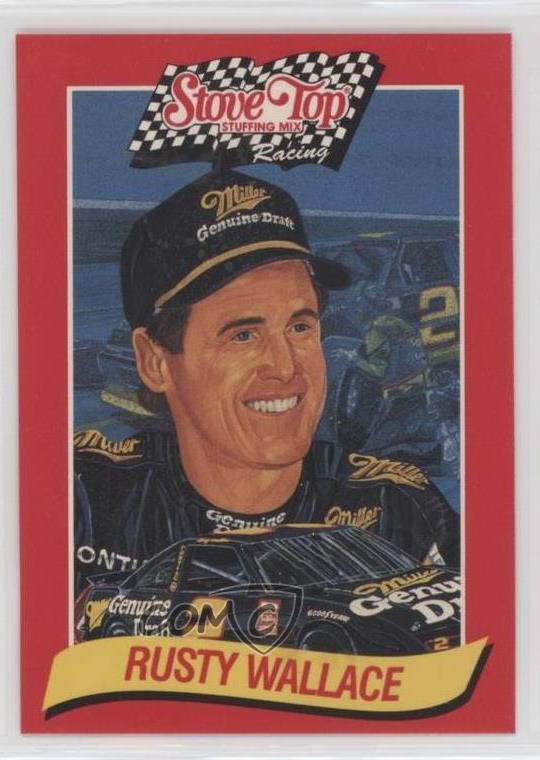 1993 Stove Top Stuffing Mix Racing Rusty Wallace HOF 0i2d