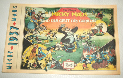 MICKY MAUS und der Geist des Gorillas , Ausgabe 1937 - Reprint