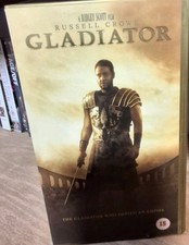 Gladiator VHS 2000 Rare Video