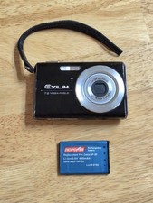 Casio EXILIM EX-Z75 Digital Camera 7.2MP Black ( NO CHARGER ) TESTED And WORKS *