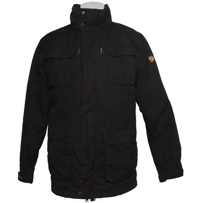 Fjällräven, Jagdjacke, Herren, Größe: S, Schwarz, Baumwolle/Polyester #pSQ