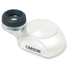 Carson DV-30 DualView 3x Stand Magnifier with 12x Focusing Loupe