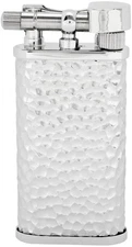 Tsubota Pearl “Stanley“ pipe lighter - Silver Rustic