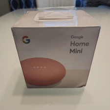 Google Home Mini Smart Assistant - Coral