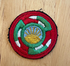 BSA Boy Scout Occoneechee Council Tribe of Ku-Ni-Eh patch, cut to round,