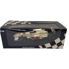 MINICHAMPS Honda BAR F1 J. Villeneuve 2001 1:18 Diecast F1 Race Car