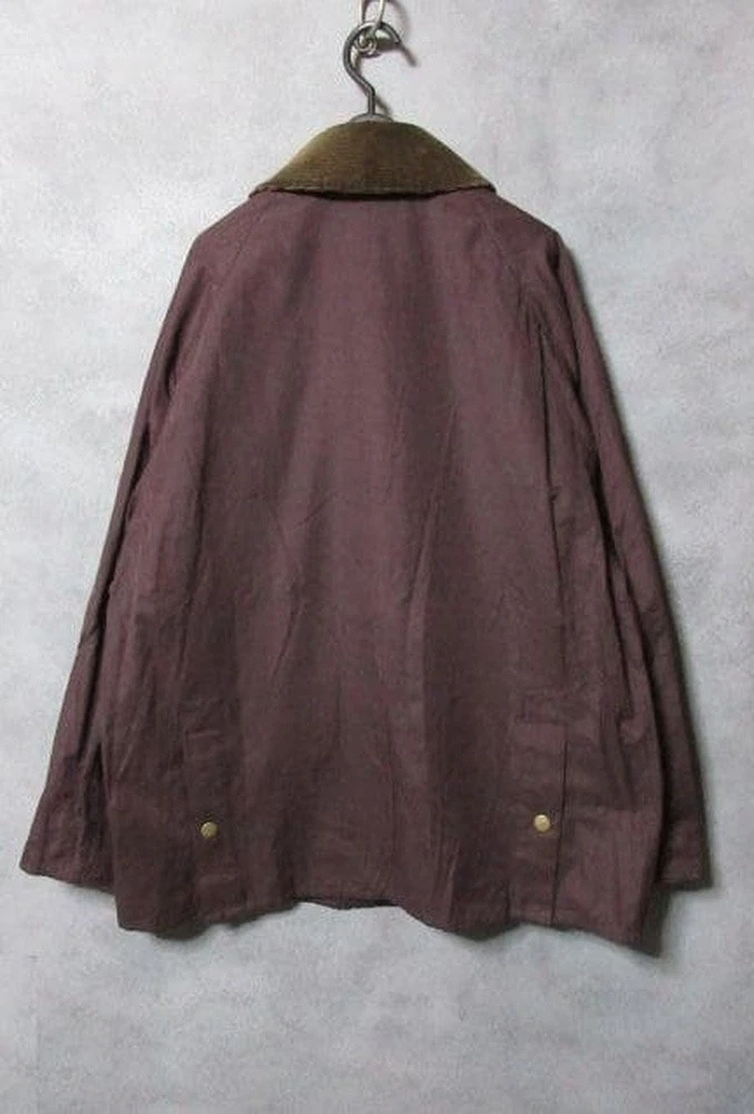 Barbour × FREAK'S STORE BEDALE Wine Red Sample Corduroy Collar Jacket 42 F/S image 2