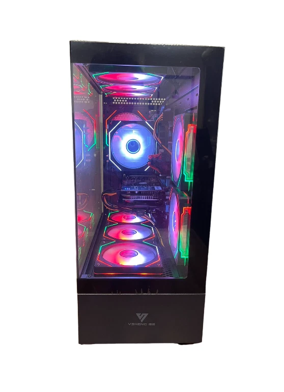 GAMING PC ARGB UP Ryzen7 5700X 32GB RAM 1TB SSD RTX 3050 Win11 WIFI 6 BT - Image 2 of 4