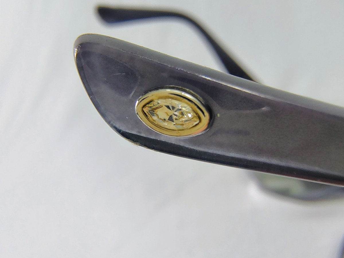 Bvlgari 8098-B *RARE Azure* Sunglasses Y2K McBling *Frames 