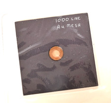 Mounted 1000 Line Gold Au Mesh Grid TEM SEM Electron Microscopy Calibration Tgt