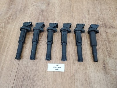   01-06 OEM BMW E46 M3 S54 Engine Ignition Coils Bosch SET Of 6