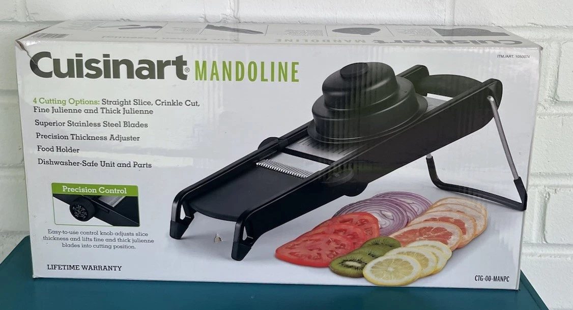 Cuisinart Mandoline With Instruction Book EUC
Opens in a new window or tab