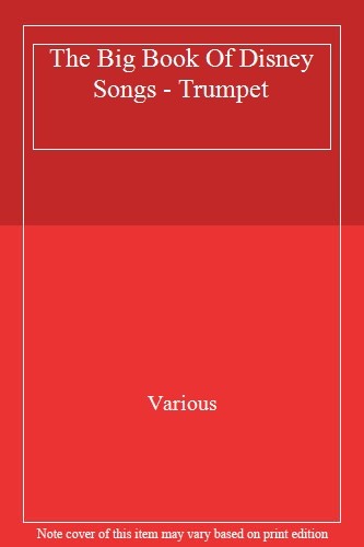 The Big Book Of Disney Songs - Trumpet By Various