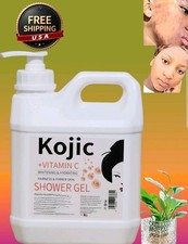 Kojic Skin Whitening Shower Gel Soft Exfoliating Body Wash, 1200ml USA Stock 