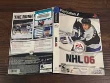 NHL 06 Hockey 2006 Playstation 2 PS2 Case Insert Cover Art Only