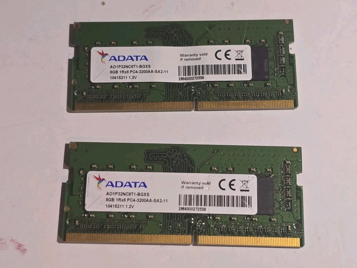 ADATA DDR4 SDRAM 8 GB Capacity per Module Memory (RAM) for sale | eBay