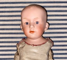 Antique 12" Gebruder Heubach Bisque Head Doll, Germany