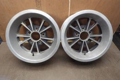 Foresight Ventures Drag Mag 14x6 Alloy Wheels 4-3/4 Chevy GM 2 Vintage Rare pair