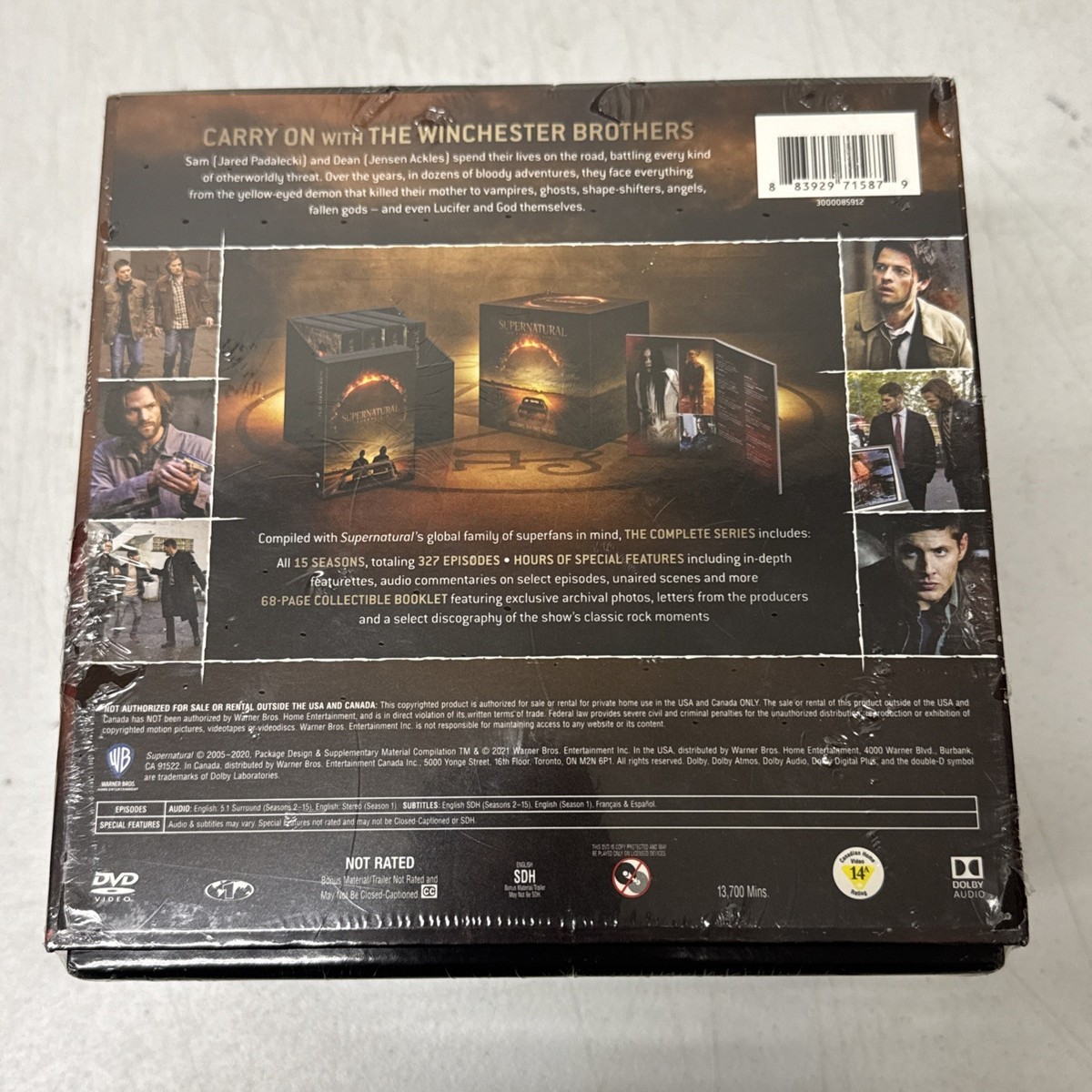 Supernatural: the Complete Series (DVD) for sale online | eBay