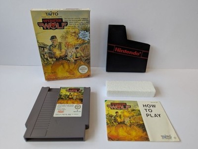 Operation Wolf NES komplett selten guter Zustand