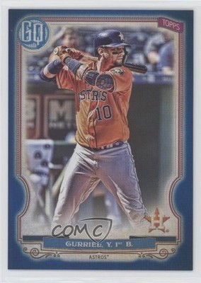 2020 Topps Gypsy Queen Indigo 49/250 Yuli Gurriel #157 1u6