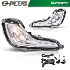 Clear Bumper Fog Light Fit For 2012-2017 Hyundai Accent Sedanhatchback New